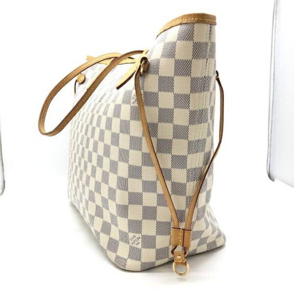 LOUIS VUITTON Neverfull MM M51107 Damier Azur Tote Bag Louis Vuitton - Picture 2 of 10
